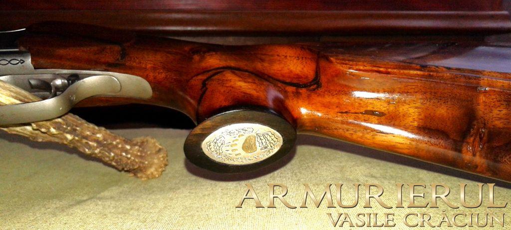 Personalizare pat arma Blaser, lemn nuc clasa 10 ,