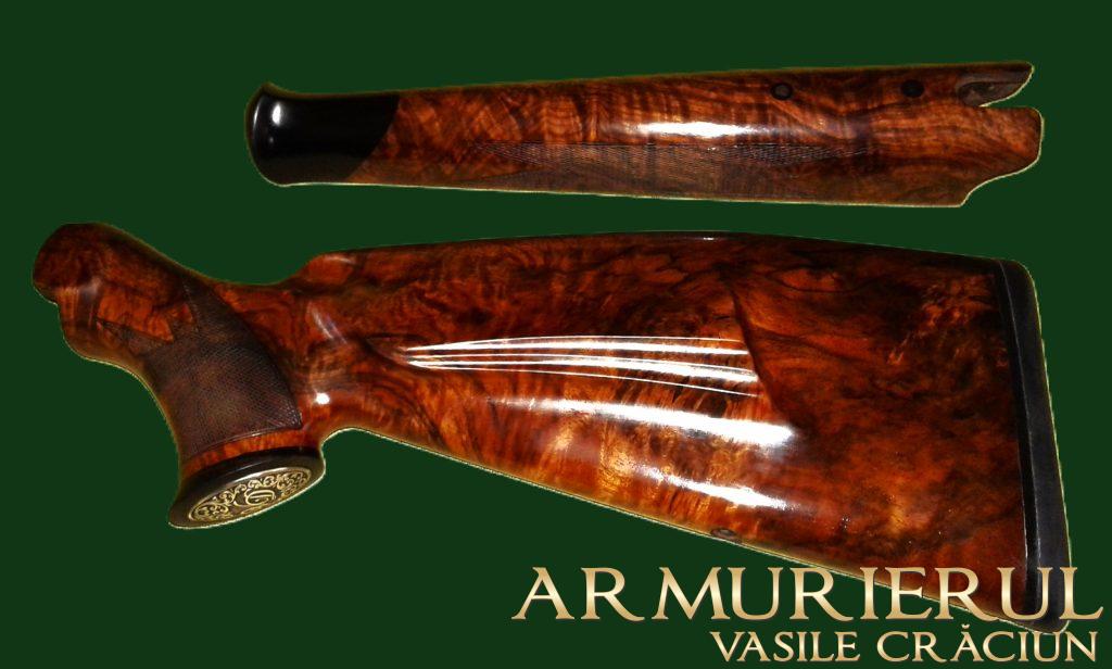 Pat arma personalizat ,arme Blaser ,personalizat ,manufacturat de Armurierul Vasile Craciun