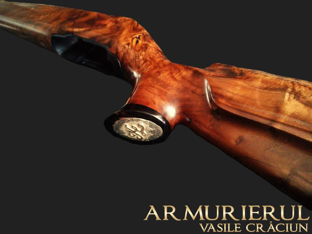 Pat arma Blaser R8 ,inlocuit pat profesional din compozit cu lemn clasa 10 ,+300 ore manufactura